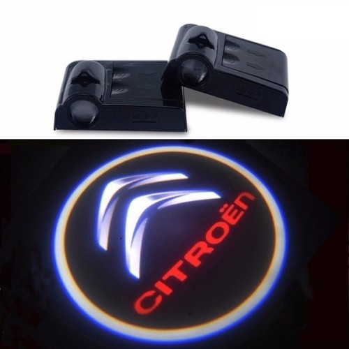 Bezdrátový světelný projektor do dveří auta Citroen, 2ks