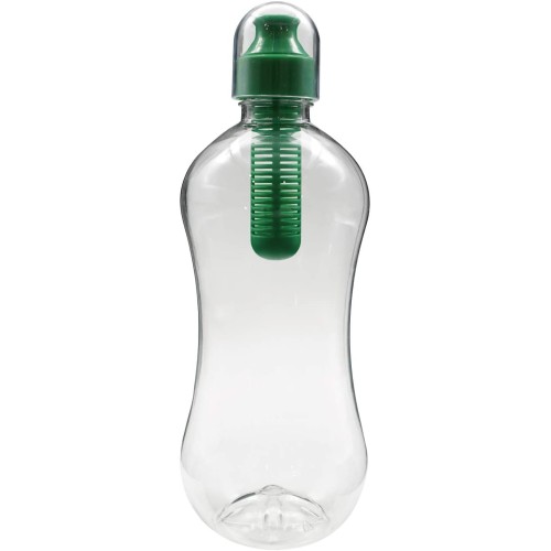 Filtrační láhev na vodu 550 ml, zelená