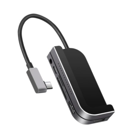 USB-C rozbočovač Baseus N39F1, černá