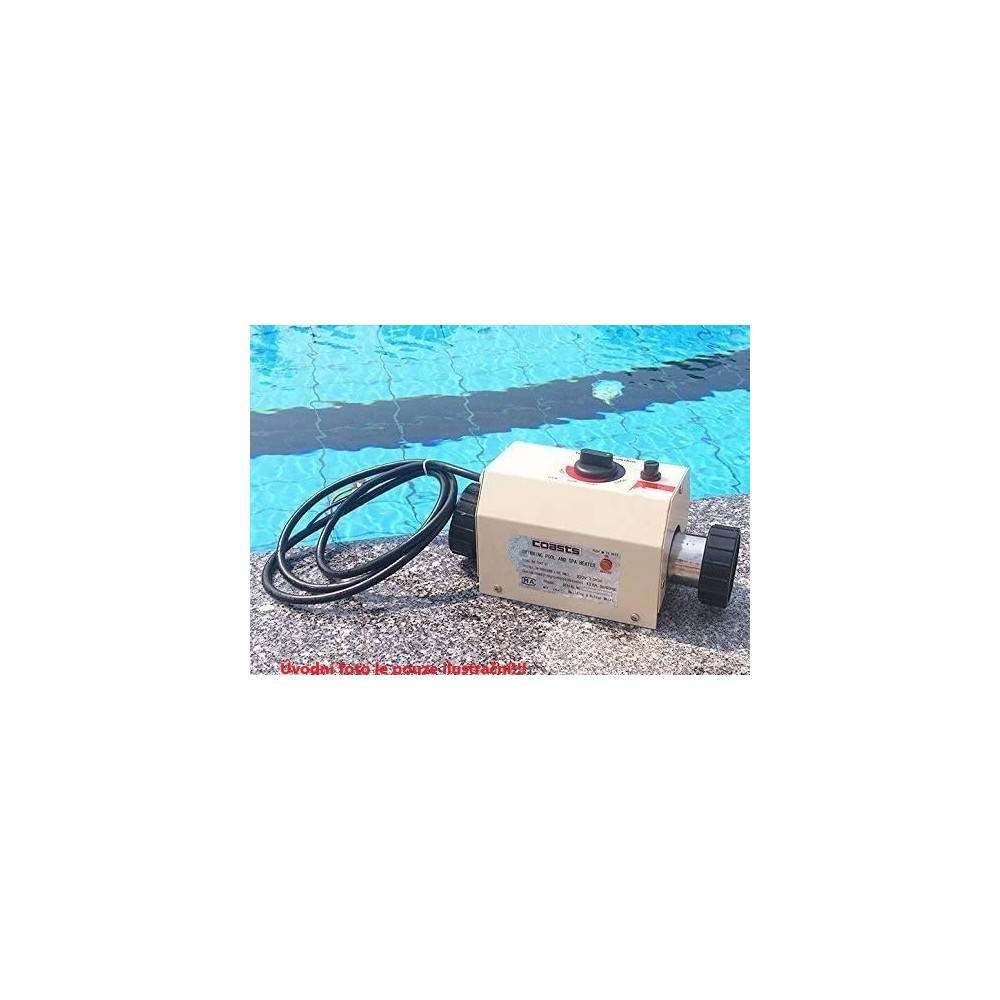 Bazénový automatizovaný ohřívač vody ELEOPTION bm-3, šedá