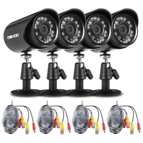 Bezpečnostní kamerový systém Owsoo CCTV S385, černá