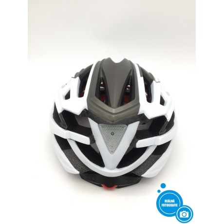 Cyklistická helma HT-19, 57-61cm, bílohnědá