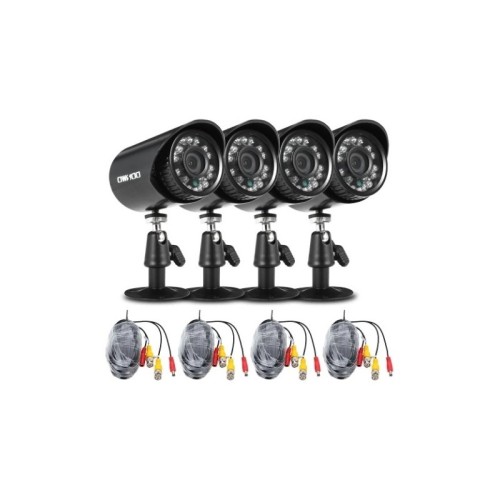 Bezpečnostní 4-kamerový systém Owsoo CCTV S1418EU, černá