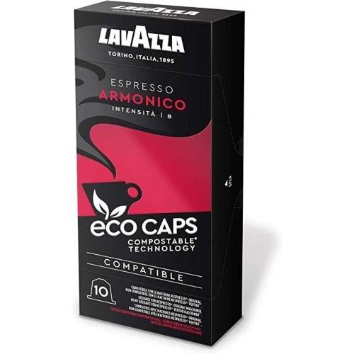 Kávové kapsle Lavazza espresso Armonico eco caps, 10 kapslí