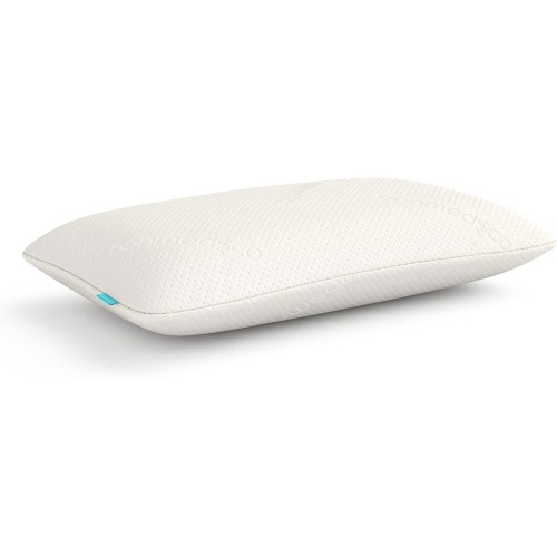 Polštář z paměťové pěny Bonmedico Comfort Pillow, 70 × 40 × 13 cm, bílá