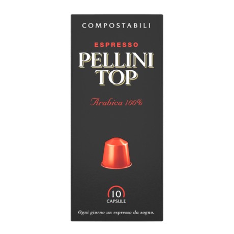 Kávové kapsle Pellini Top Espresso, 10 kapslí