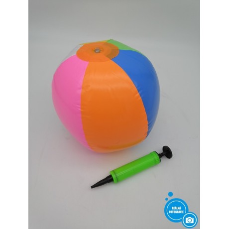Sada nafukovacích balónků do vody s pumpičkou 9ks, barevná