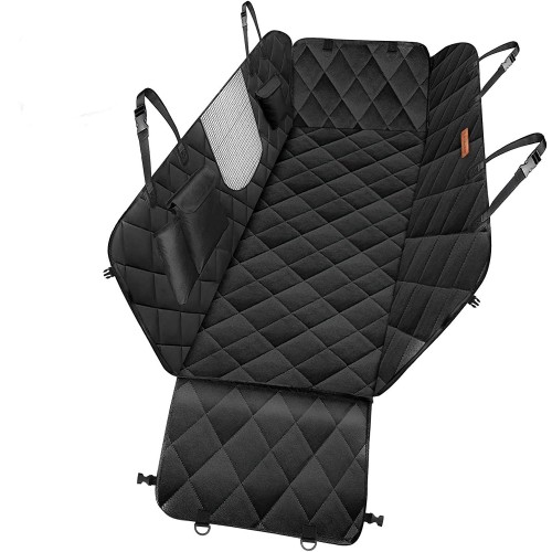 Ochrana zadních sedadel pro psy Looxmeer D1820, 137x45x56 cm, černá
