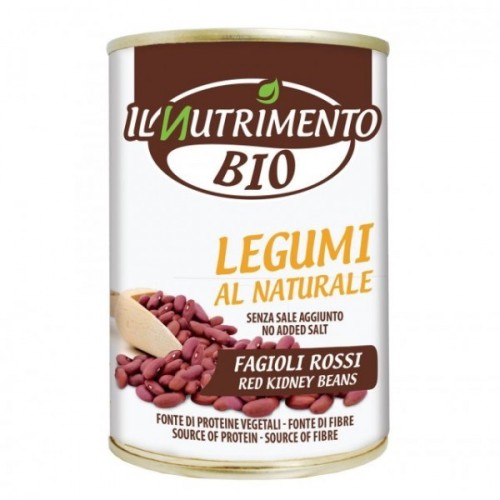 Červené fazole IL Nutrimento Bio Fagioli Rossi, 400g