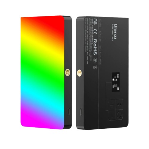 LED video světlo Ulanzi RGB LT002, 7",10 W, černá
