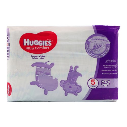 Dětské plenky Huggies ultra comfort vel. 5 (11-25kg), 42ks