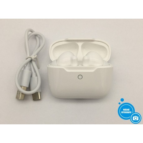 Bluetooth sluchátka NeilMed Y65, bílá