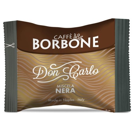 Kávové kapsle Caffe Borbone DonCarlo Miscela Nera, 100 ks