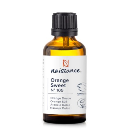 100% Čistý esenciální olej Naissance 105, sladký pomeranč, 50 ml