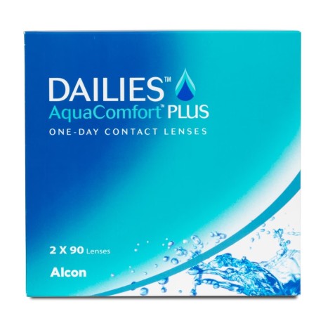 Kontaktní čočky -3,75 Dailies AquaComfort plus, Alcon 2x90
