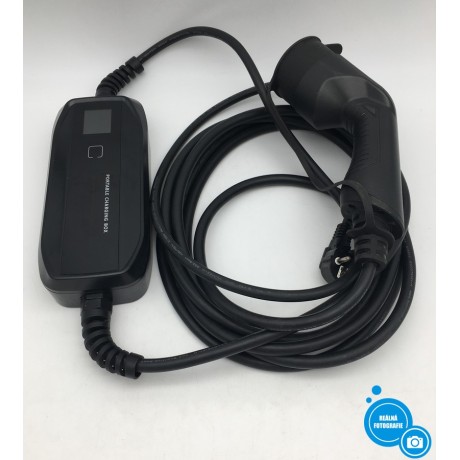 Nabíjecí kabel pro elektromobil Extralink EV BS-PCD030, 16 A, černá