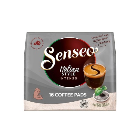Kávové pody Senseo Italian Style Intenso, 16 podů