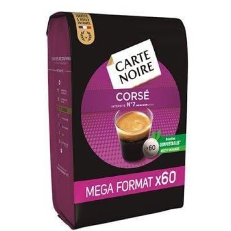 Kávové pody Carte Noire Corsé N°7, 60 ks