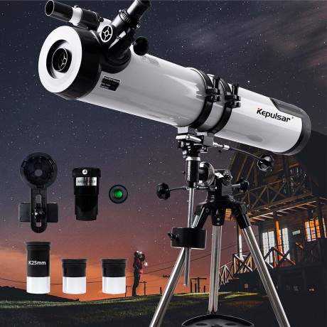 Astronomický dalekohled/teleskop Kepulsar 900/114 EQ