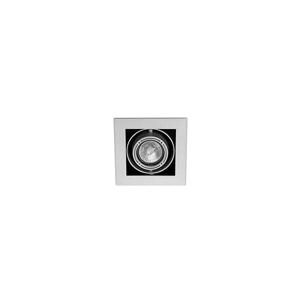 Vestavěné výklopné bodové svítidlo FARO 43315 - stříbrné