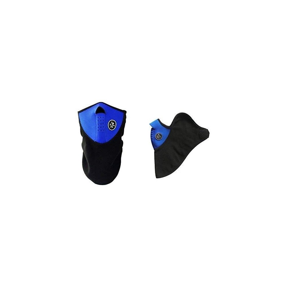 Sportovní ochranná neoprenová maska IBlueLover, modro-černá