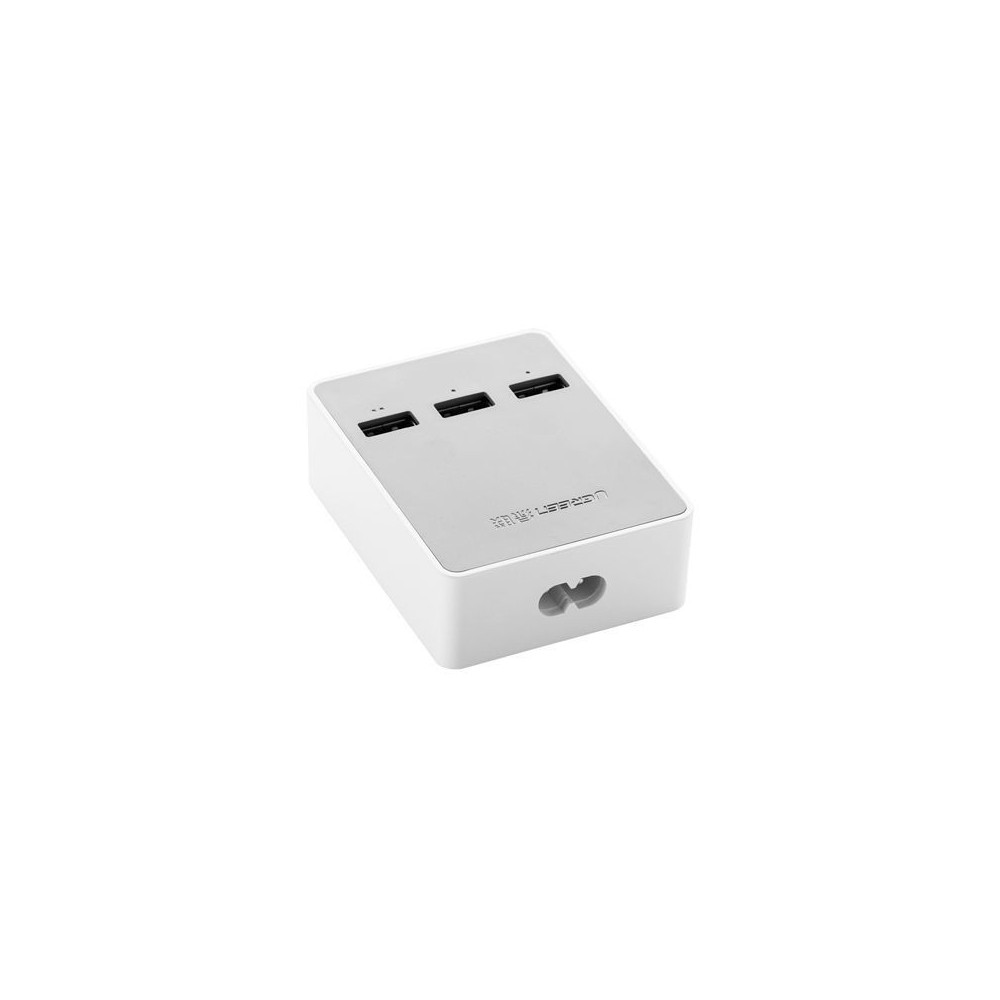 Nabíjecí 3-portová USB stanice Ugreen 20360, bílá
